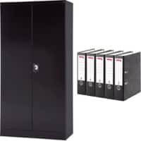 Armoire de classement Realspace Noir 920 x 420 x 1800 mm