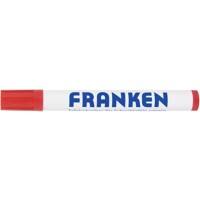 Marqueur pour tableaux blancs Franken 6 mm Rouge 10 Unités