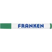 Marqueur pour tableaux blancs Franken 6 mm Vert 10 Unités