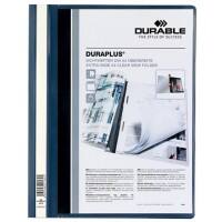 Farde à lamelles DURABLE 257907 A4 extralarge Bleu PVC