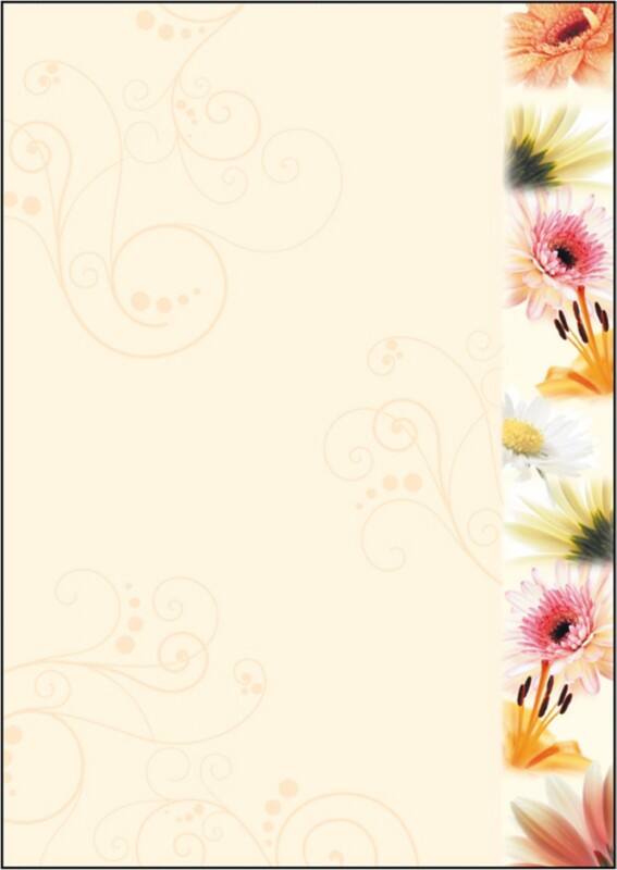 Papier couleur Sigel Motif Papers A4 Assortiment 90 g/m² Mat 50 Feuilles