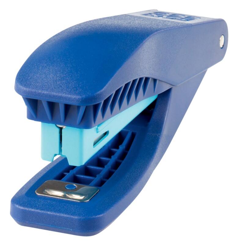 Agrafeuse SAX H349 Pleine bande 25 Feuilles Bleu 24/6, 26/6 Métal, Plastique