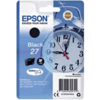 Cartouche jet d'encre Epson D'origine 27 Noir C13T27014012