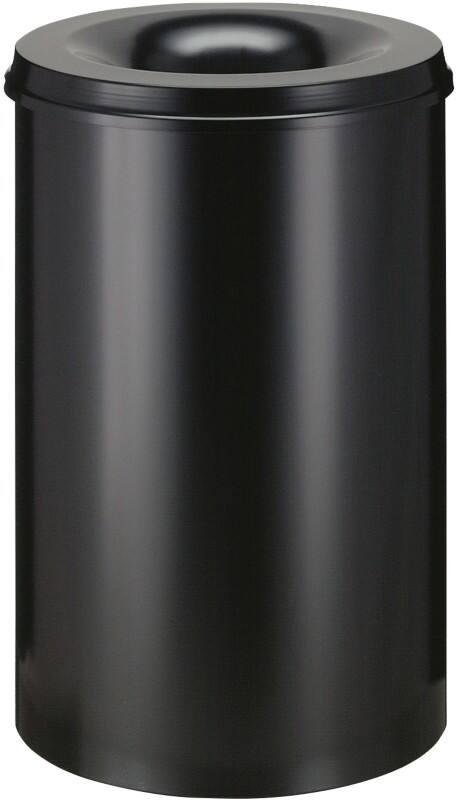 Poubelle anti-feu Vepa Bins 110 L Métal 47 x 72 cm Noir VB111000