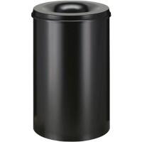 Poubelle anti-feu Vepa Bins 110 L Métal 47 x 72 cm Noir VB111000