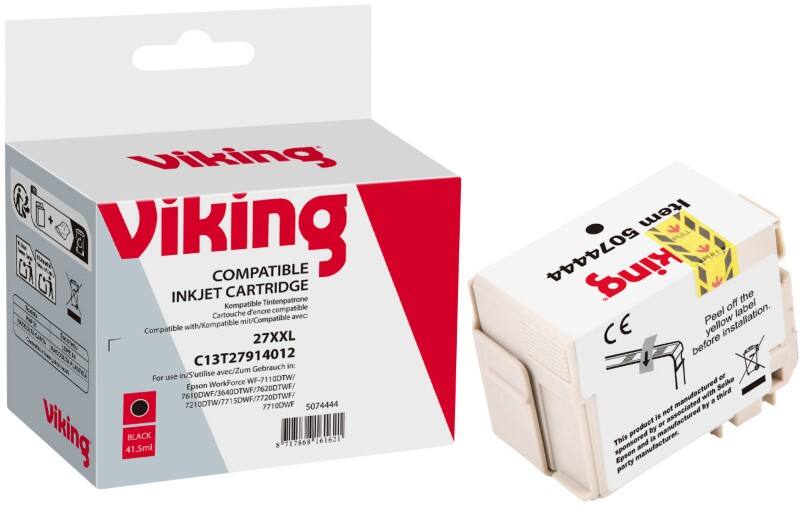 Cartouche jet d'encre Viking 27XXL Compatible Epso T279140