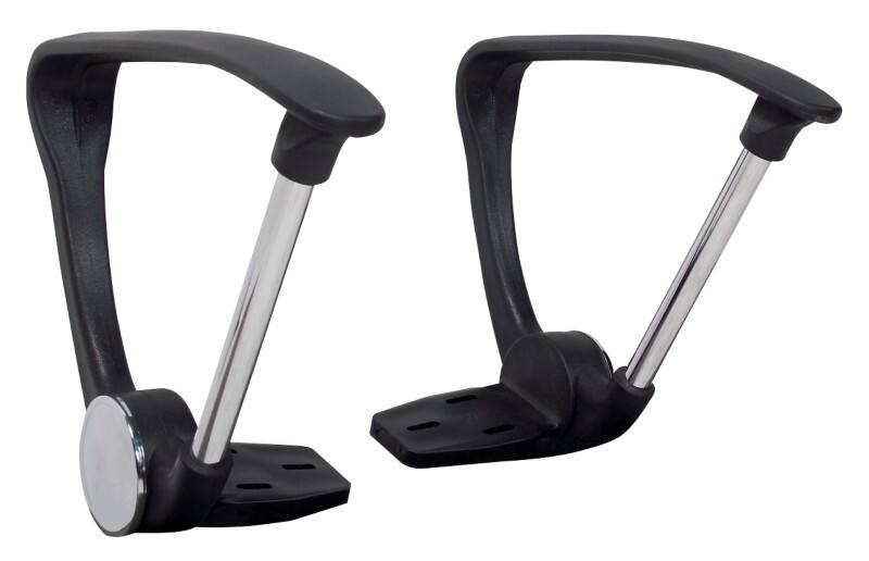 Accoudoirs Viking Realspace Chaise de bureau Ness  + Mosil  Noir 150 x 350 x 280 mm 2 Unités