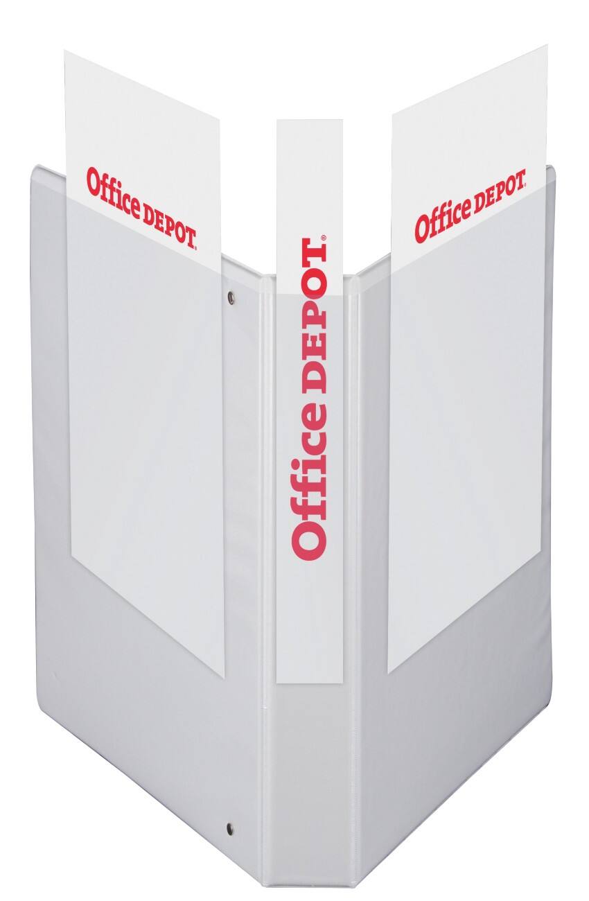 Classeur de présentation à anneaux Polypropylène 23 anneaux 25 mm Blanc