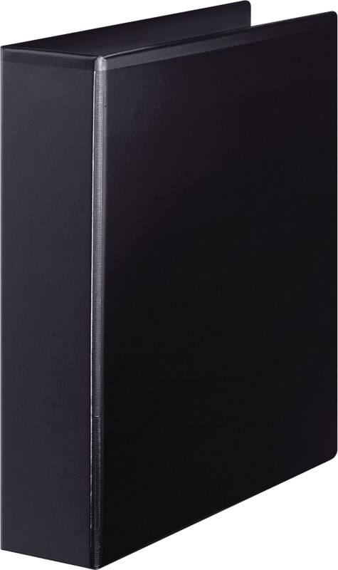 Classeur à anneaux 60 mm PP (Polypropylène) A4 4 Anneaux Noir