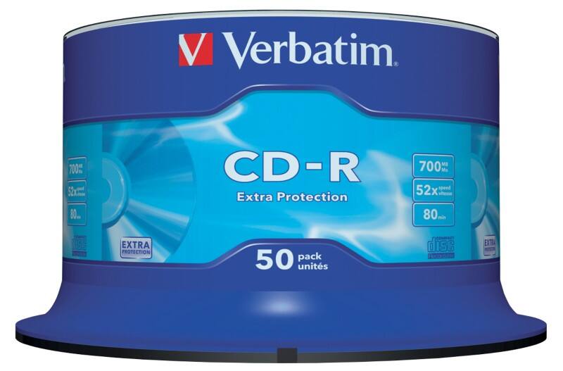 CD-R Verbatim 700 Mo 50 Unités