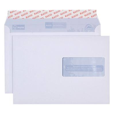 Enveloppes Elco Proclima Avec fenêtre C5 229 (l) x 162 (h) mm Bande adhésive Blanc 100 g/m² 500 Unités