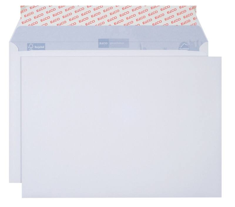 Enveloppes Elco Proclima Sans fenêtre C4 324 (l) x 229 (h) mm Bande adhésive Blanc 120 g/m² 250 Unités
