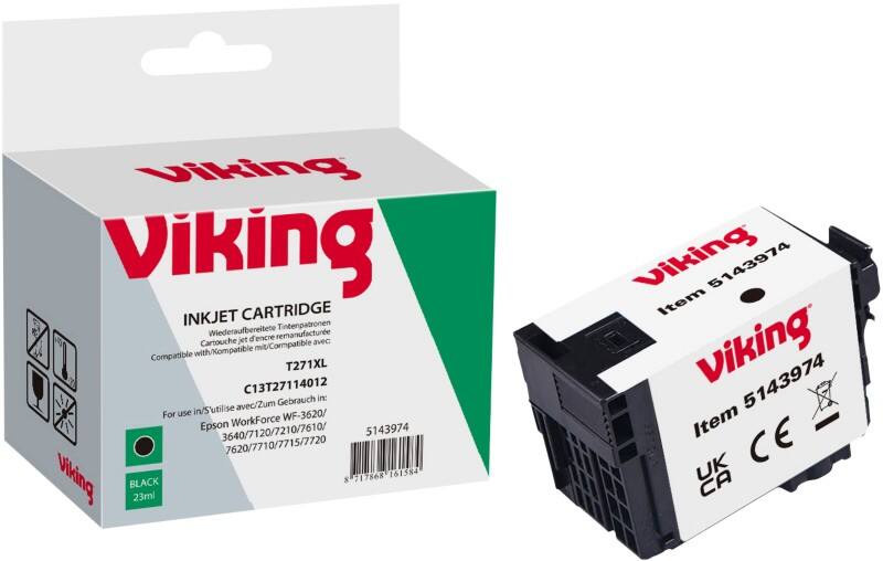 Cartouche jet d'encre Viking 27XL Compatible Epso T271140