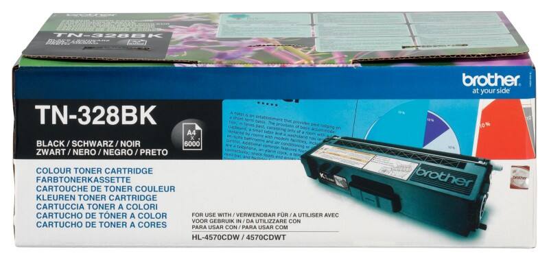 Toner Brother TN-328BK D'origine Noir