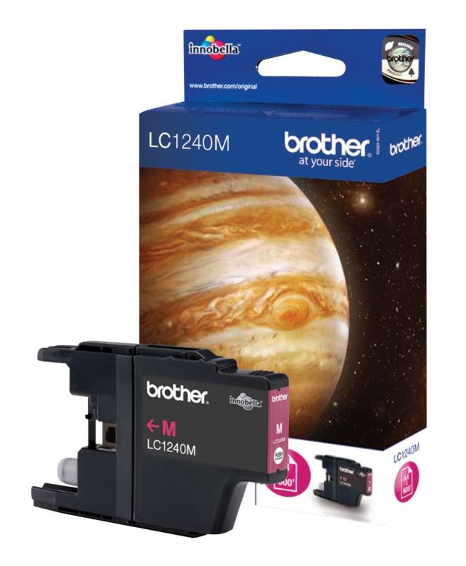 Cartouche jet d'encre Brother LC1240M D'origine Magenta