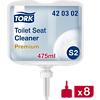 Nettoyant pour abattant de toilette Tork S2 Premium 8 Unités de 475 ml