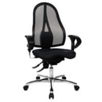Siège de bureau TOPSTAR Sitness® Filet, Tissu Noir