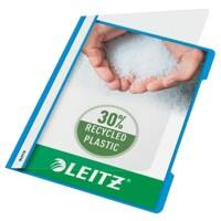 Farde à lamelles Leitz Standard 4191 plastique A4 PVC 60 feuilles Bleu clair