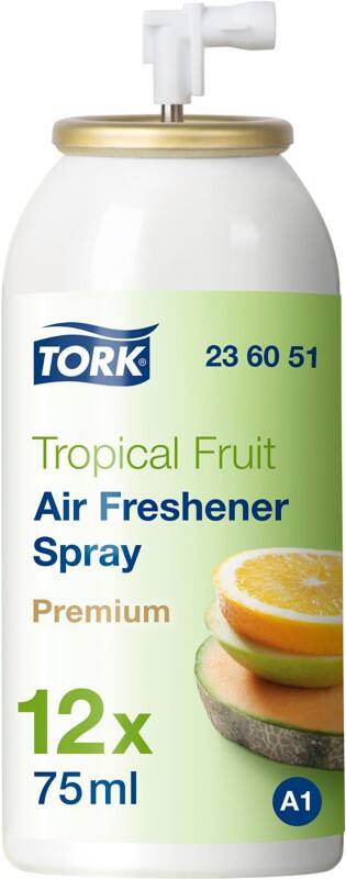 Désodorisant spray Tork A1 Fruité 12 Unités de 75 ml