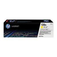 Toner HP D'origine 128A Jaune CE322A