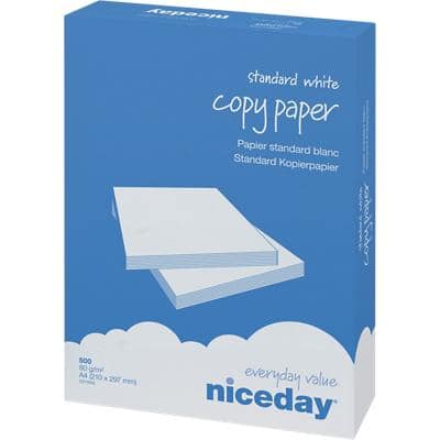 Marque NOUVELLE RAME DE A4 Niceday Imprimante Copieur Papier 500 feuilles/Meilleure Qualité 