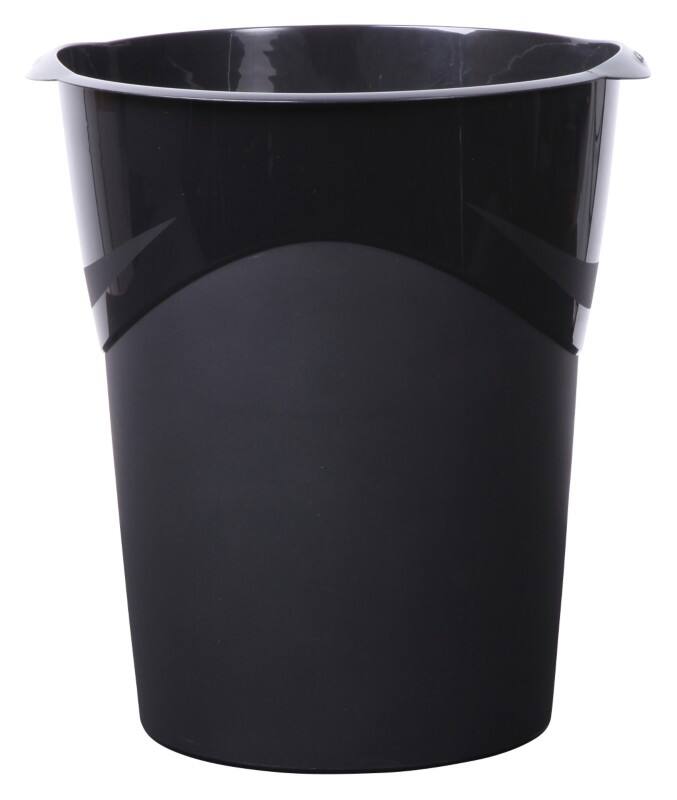 Corbeille à papier CEP Pro Noir 14 l Polypropylène 30,5 x 29 x 33,4 cm