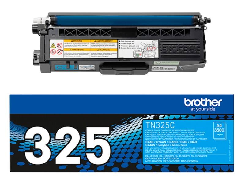 Toner Brother TN-325C D'origine Cyan