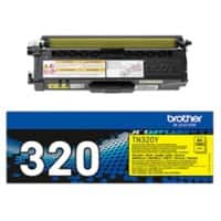 Toner TN-320Y D'origine Brother Jaune