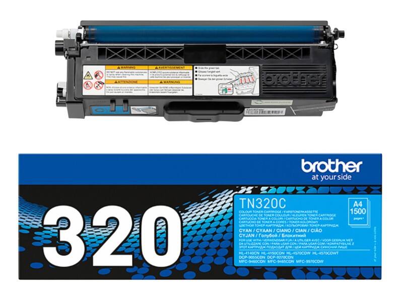 Toner Brother TN-320C D'origine Cyan