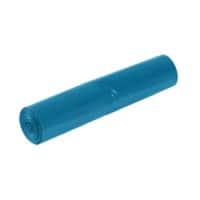 Sac-poubelle Viking Viking 240 L Bande de fixation Bleu PE (Polyéthylène) 58 microns 50 Unités