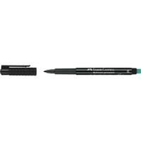 Marqueur permanent Faber-Castell Multimark 1525 Pointe moyenne, ogive, fine 1 mm Noir Non rechargeable Résistant à l'eau