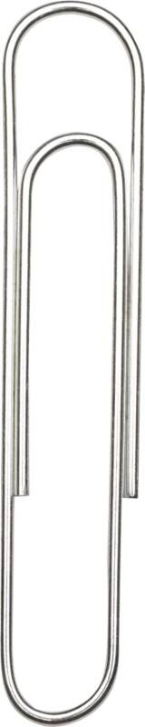 Trombones Viking Arrondis 50 mm Argenté 100 unités