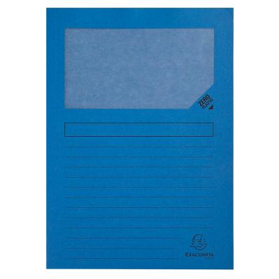 Fardes coin à fenêtre Exacompta Forever A4 Bleu foncé Papier recyclé 120 g/m² 100 Unités