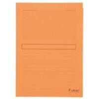 Farde à fenêtre Exacompta Forever A4 Orange Carton recyclé 100 Unités