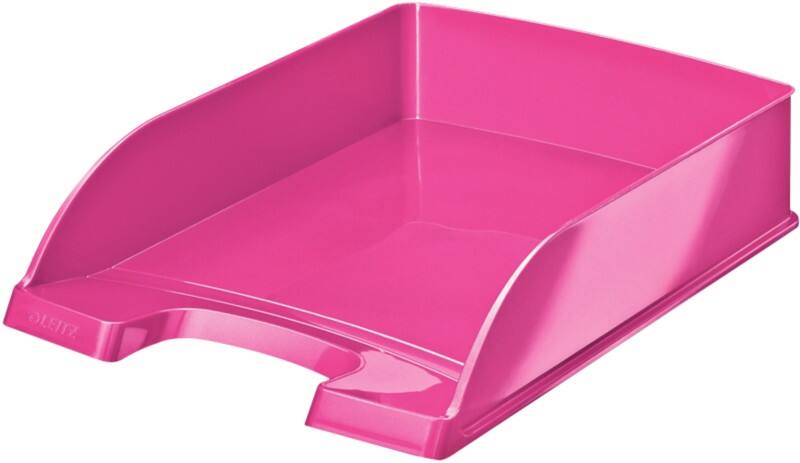 Corbeille à courrier Leitz WOW 5226 A4 Rose 25,5 x 35,7 x 7 cm
