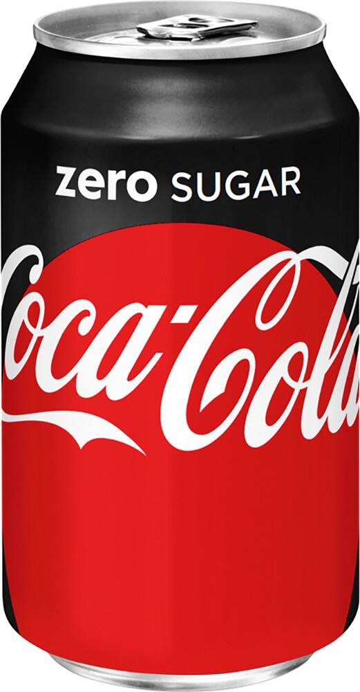 Coca-Cola Zero Canette 24 Unités de 330 ml