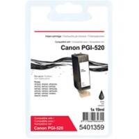 Cartouche jet d'encre Office Depot Compatible Canon PGI-520BK Noir