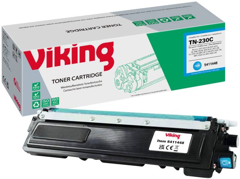 Toner Viking compatible Brother TN-230C Cyan