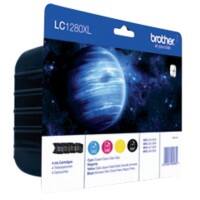 Cartouche jet d'encre Brother D'origine LC-1280 XL Noir, cyan, magenta, jaune Multipack 4 Unités