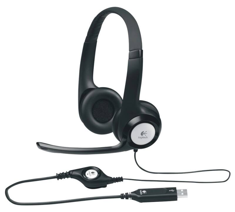 Casque Logitech ClearChat H390 Avec fil Tête Microphone à réduction de bruit Stéréo