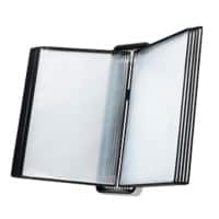 Système de présentation Djois Tarifold 714507 A4 ABS (Acrylonitrile butadiène styrène), Plastique Noir, argenté