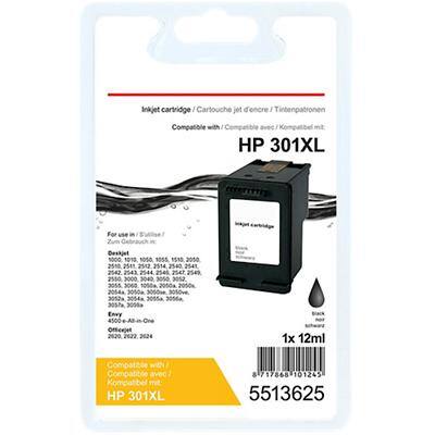 HP 301XL (CH563EE) cartouche d'encre haute capacité (d'origine) - noir