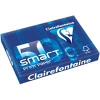 Papier imprimante Clairefontaine Smart Print A4 50 g/m² Brillant Blanc 500 feuilles