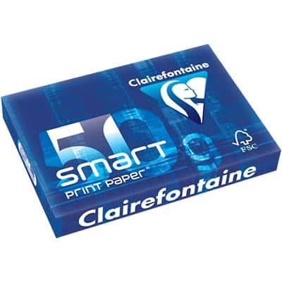 Papier Clairefontaine Smart Print A4 50 g/m² Brillant Blanc 500 Feuilles