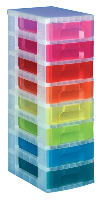 Module de rangement Really Useful Box Plastique 56 L Assortiment 30 x 42 x 92,5 cm