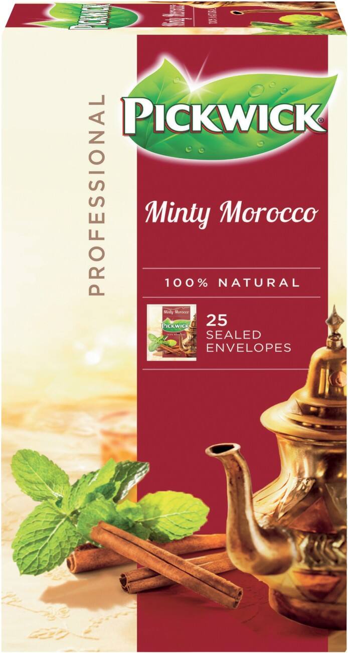 Thé Menthe Pickwick Minty Morocco 25 Unités de 2 g