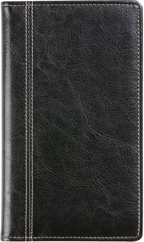 Agenda de poche Brepols Interplan Palermo 2026 A6 1 Semaine sur 2 pages Allemand, Anglais, Français, Italien, Néerlandais, Espagnol Noir 0,736,3302,01,2,0