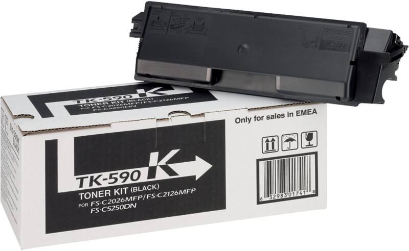 Toner TK-590K D'origine Kyocera Noir