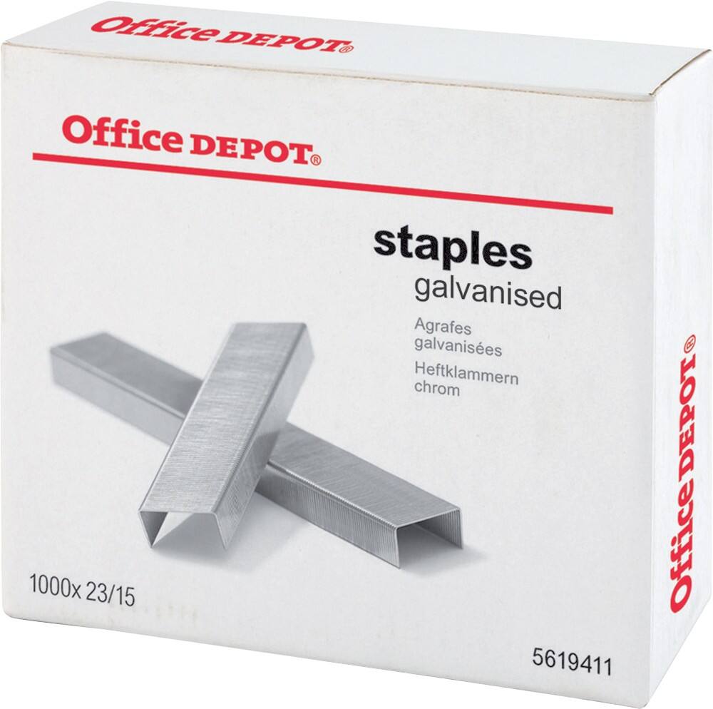 Agrafes Office Depot 23/15 1000 Unités