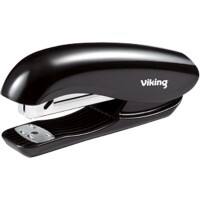 Agrafeuse Viking 5665 Demi bande 20 Feuilles Noir 24/6;26/6 Plastique